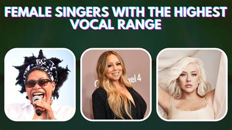 largest range female singers